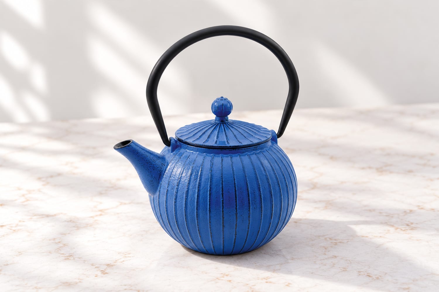 Eisen-Teekanne Panpukin Blau, 800 ml