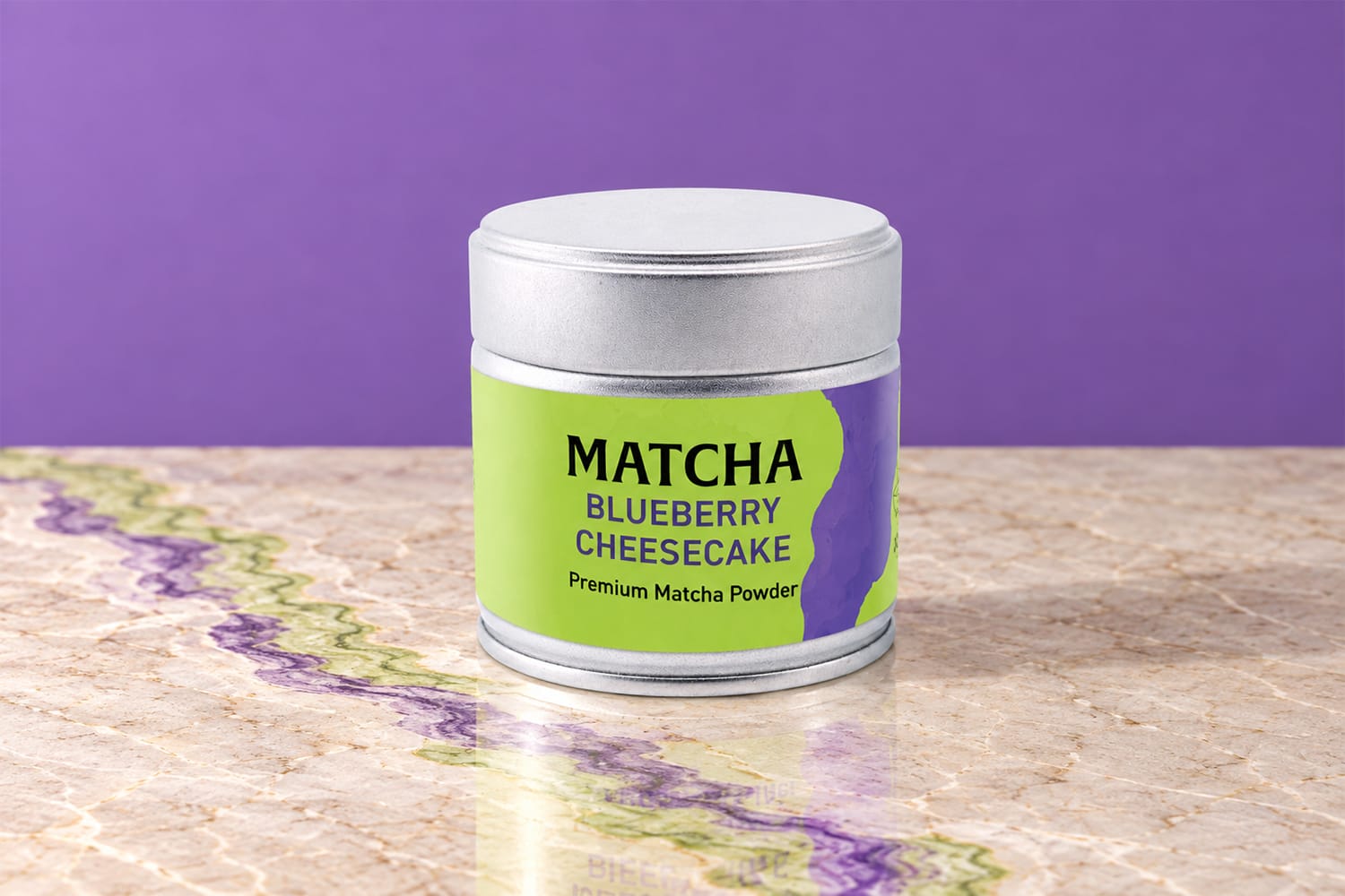 Matcha Blueberry Cheesecake, 30 g in Dose