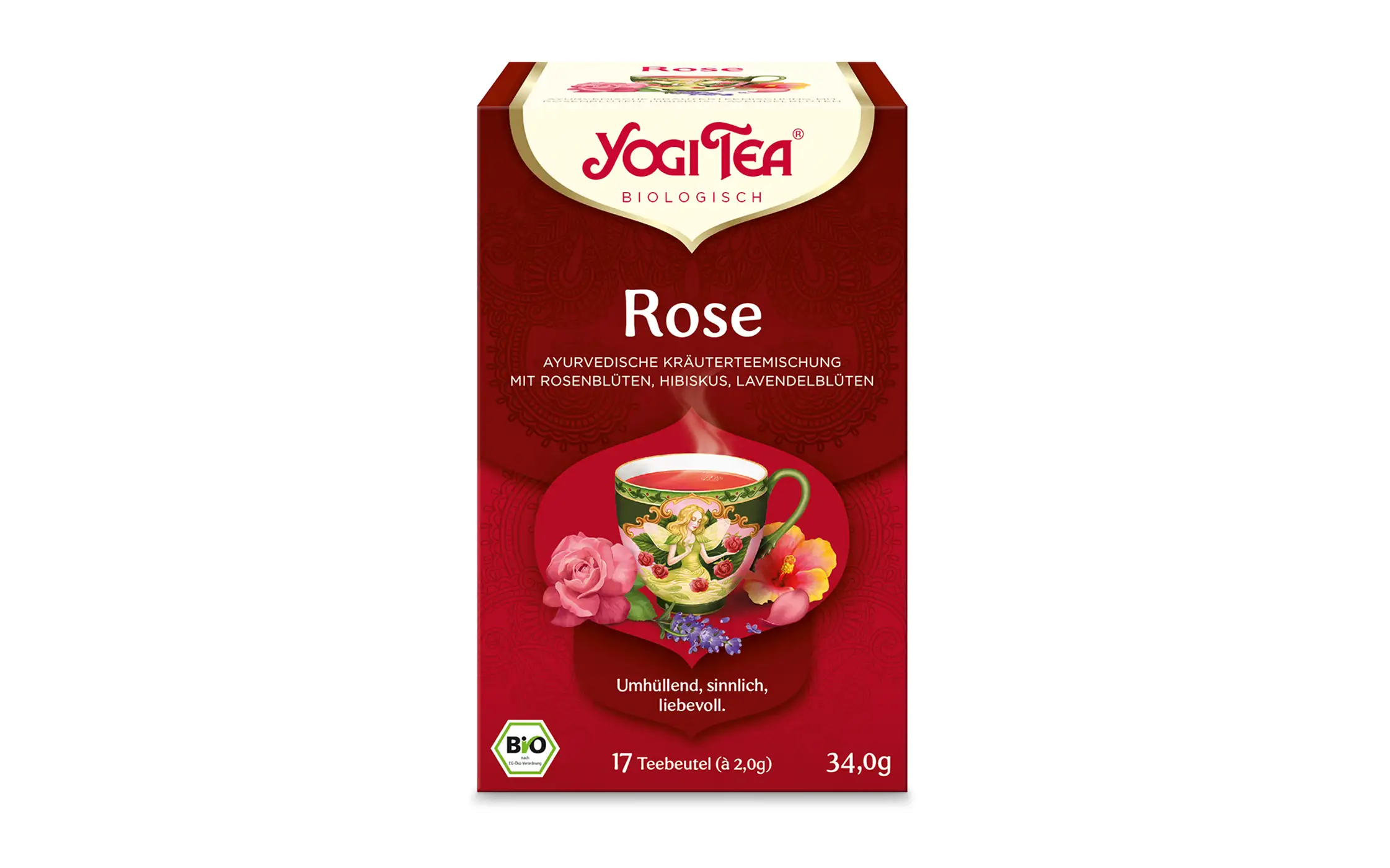BIO Yogi Tea® Rose, 17 Teebeutel à 2,0 g