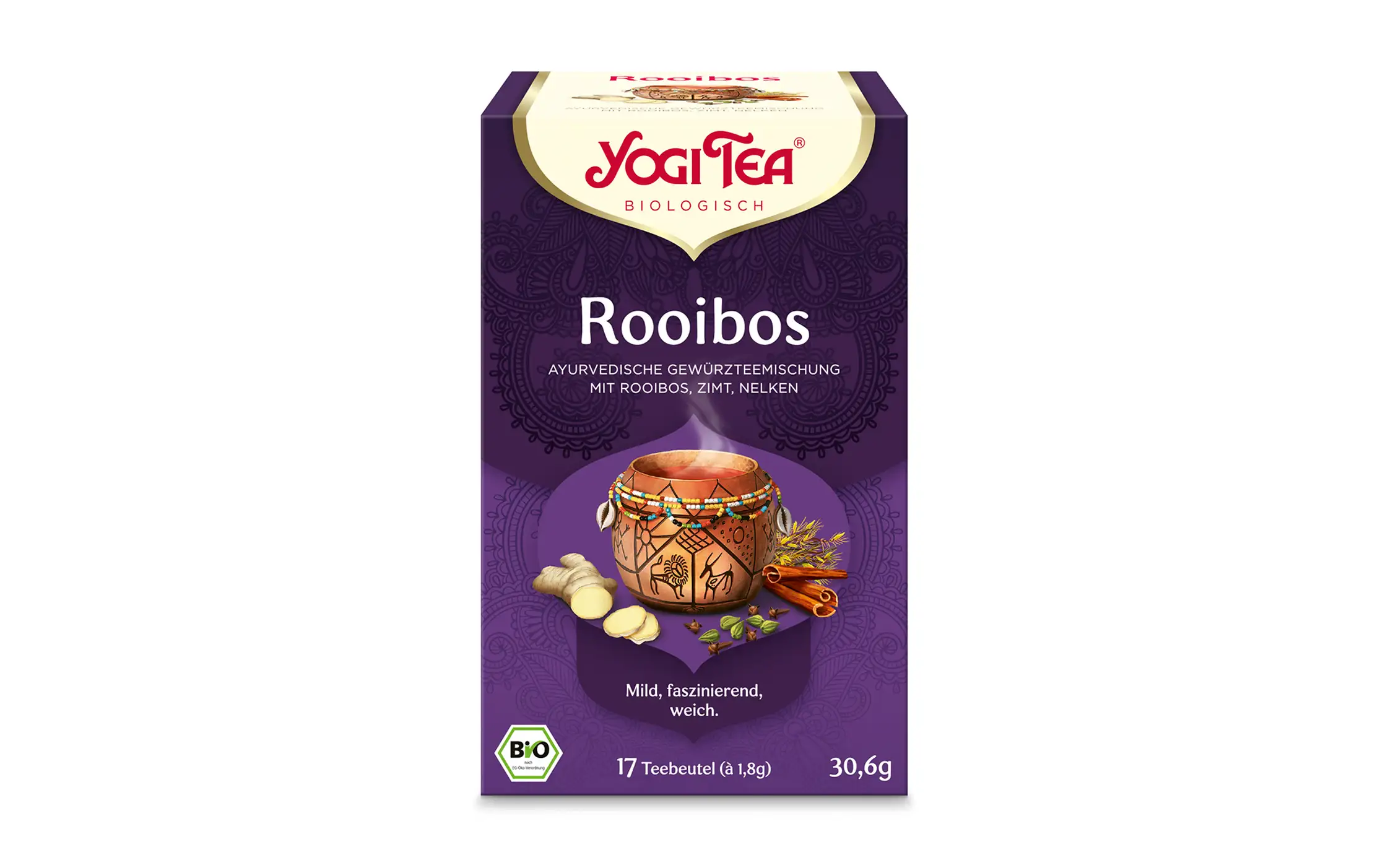 BIO Yogi Tea® Rooibos, 17 Teebeutel à 1,8 g