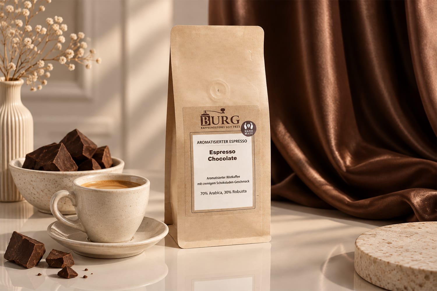 Espresso Chocolate 250g, aromatisierter Kaffee