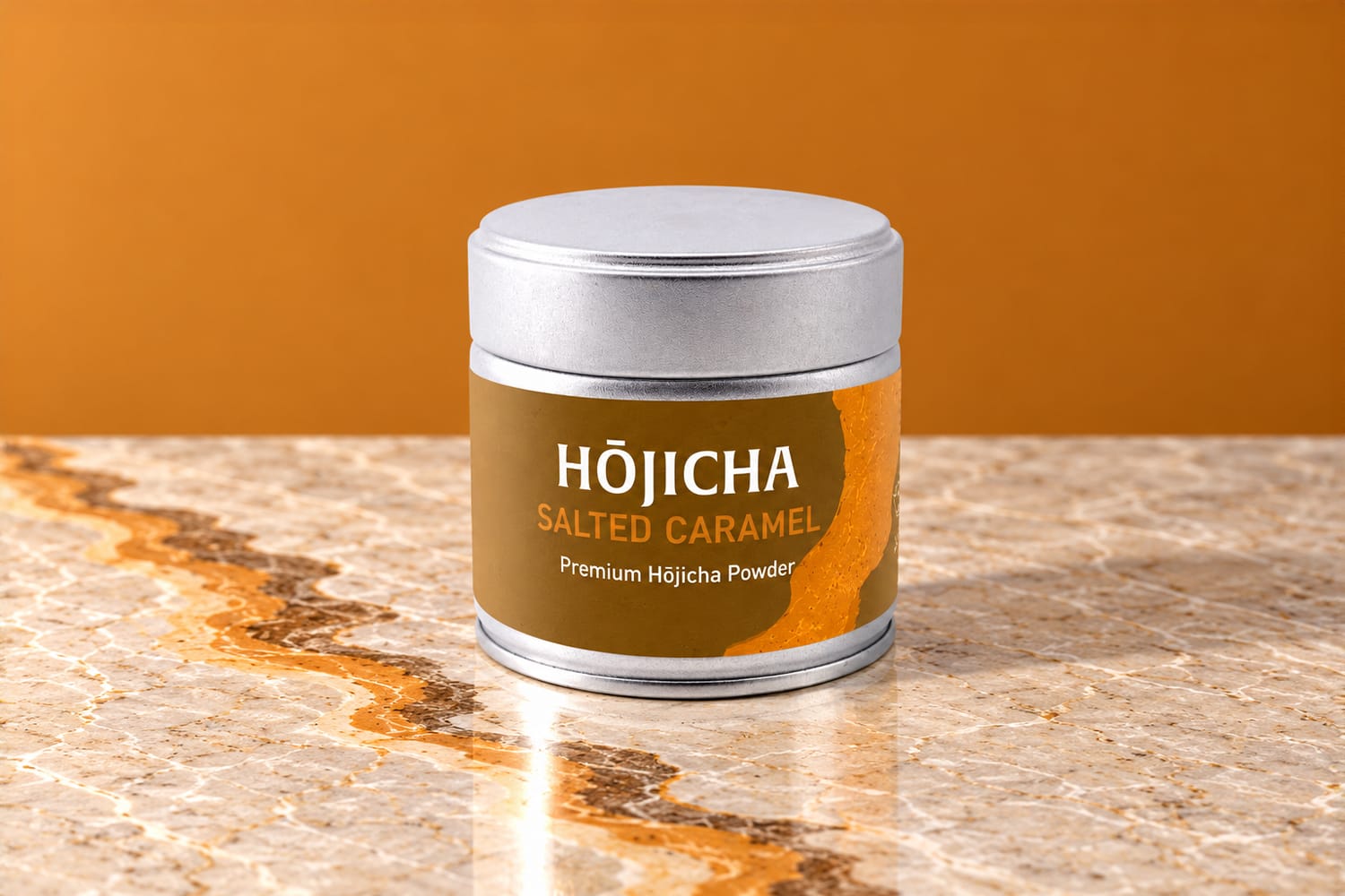 Hōjicha Salted Caramel, 30 g in Dose