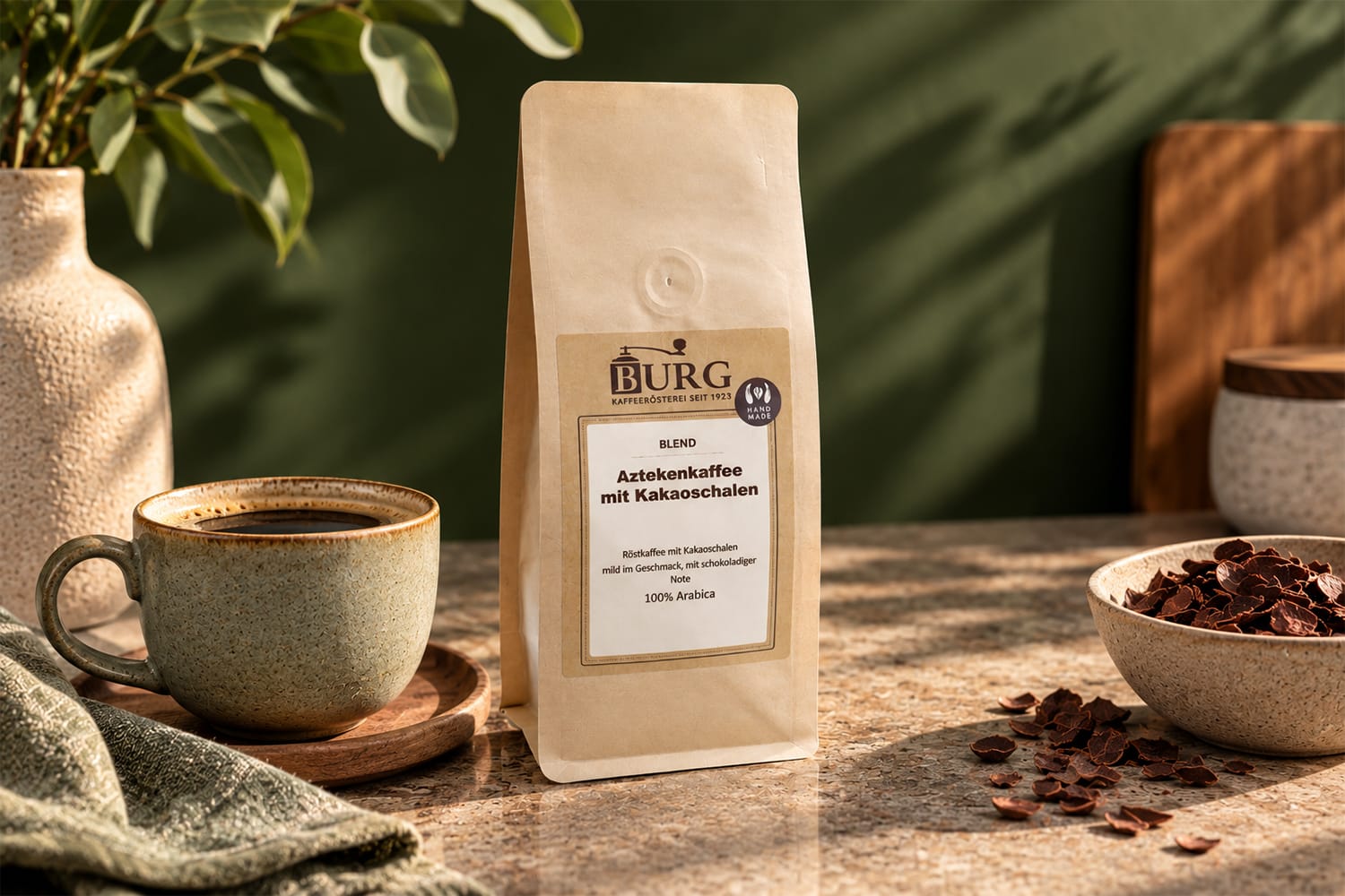 Aztekenkaffee mit Kakaoschalen 250g