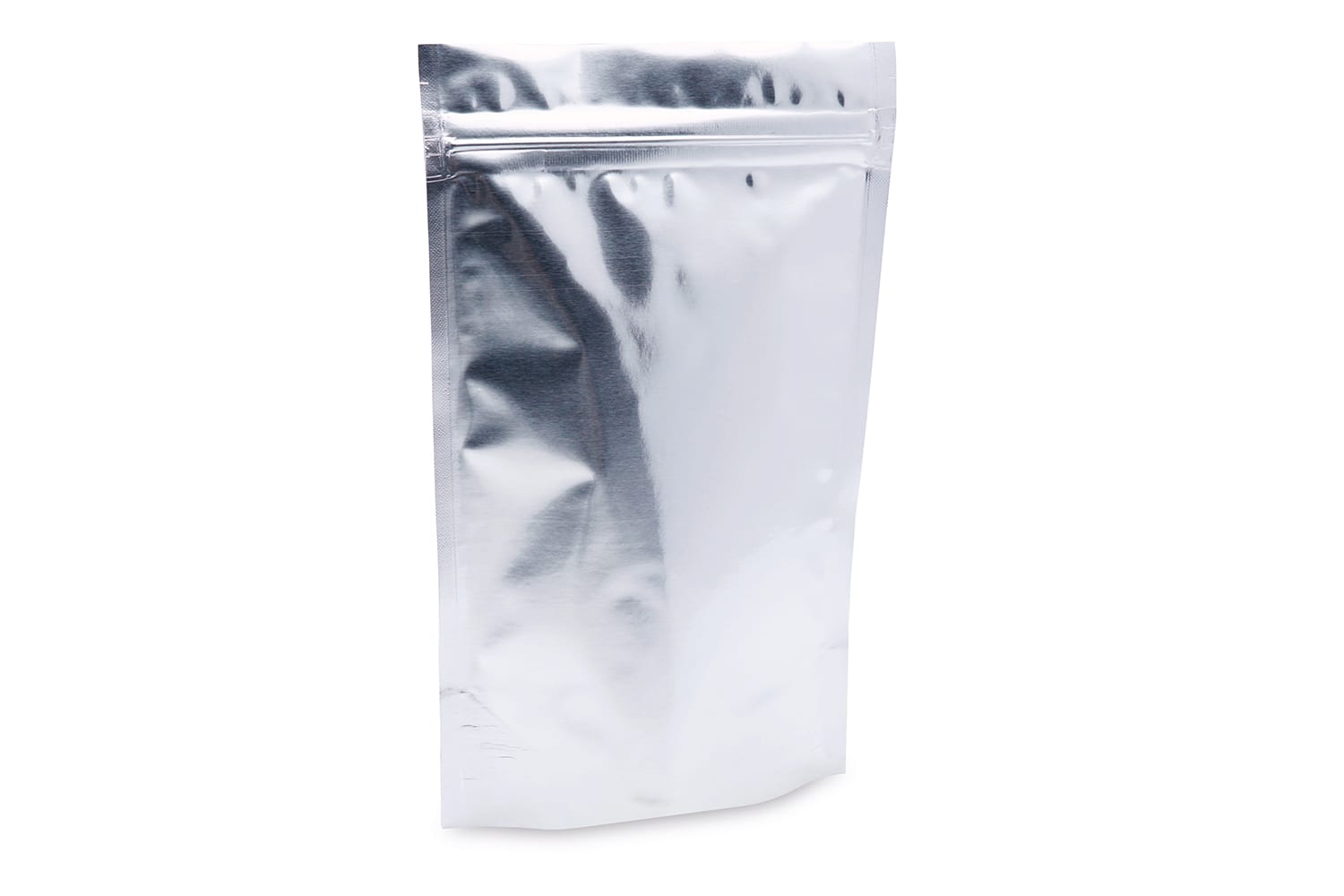 Zip-Tüte Silber (Standbeutel), 100 g