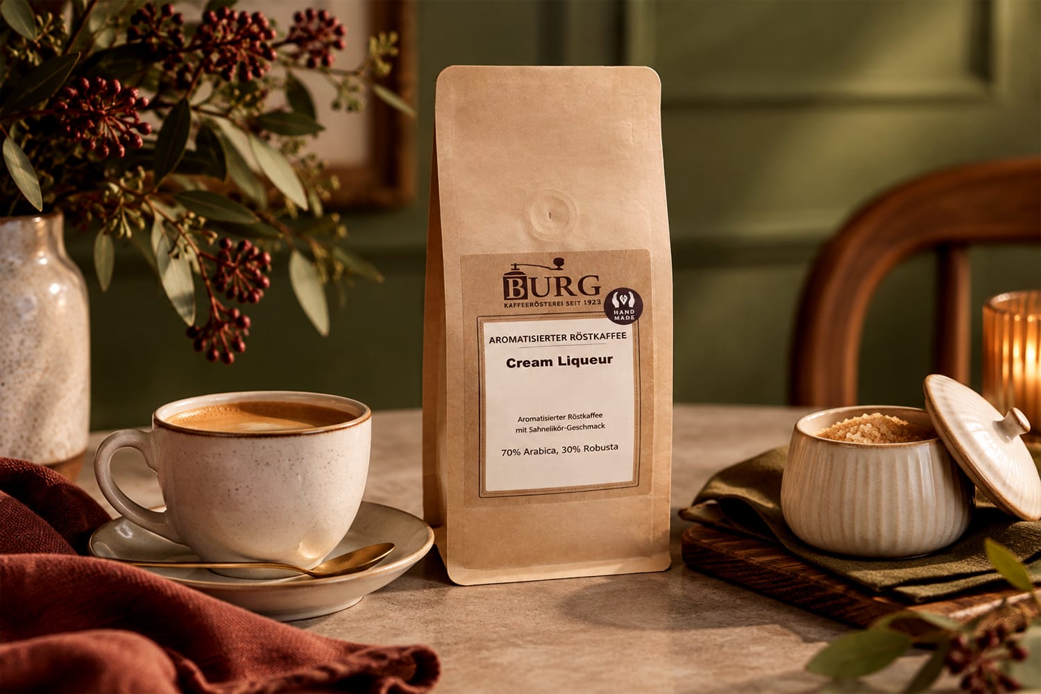 Cream Liqueur 250g, aromatisierter Kaffee