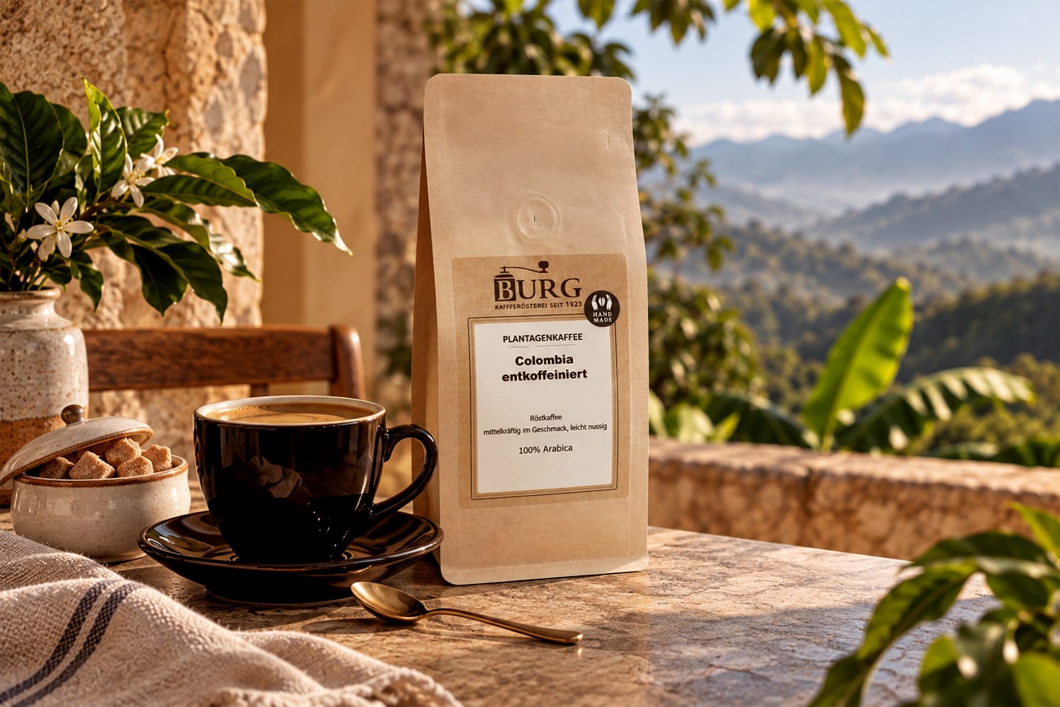 Colombia entkoffeiniert 250g