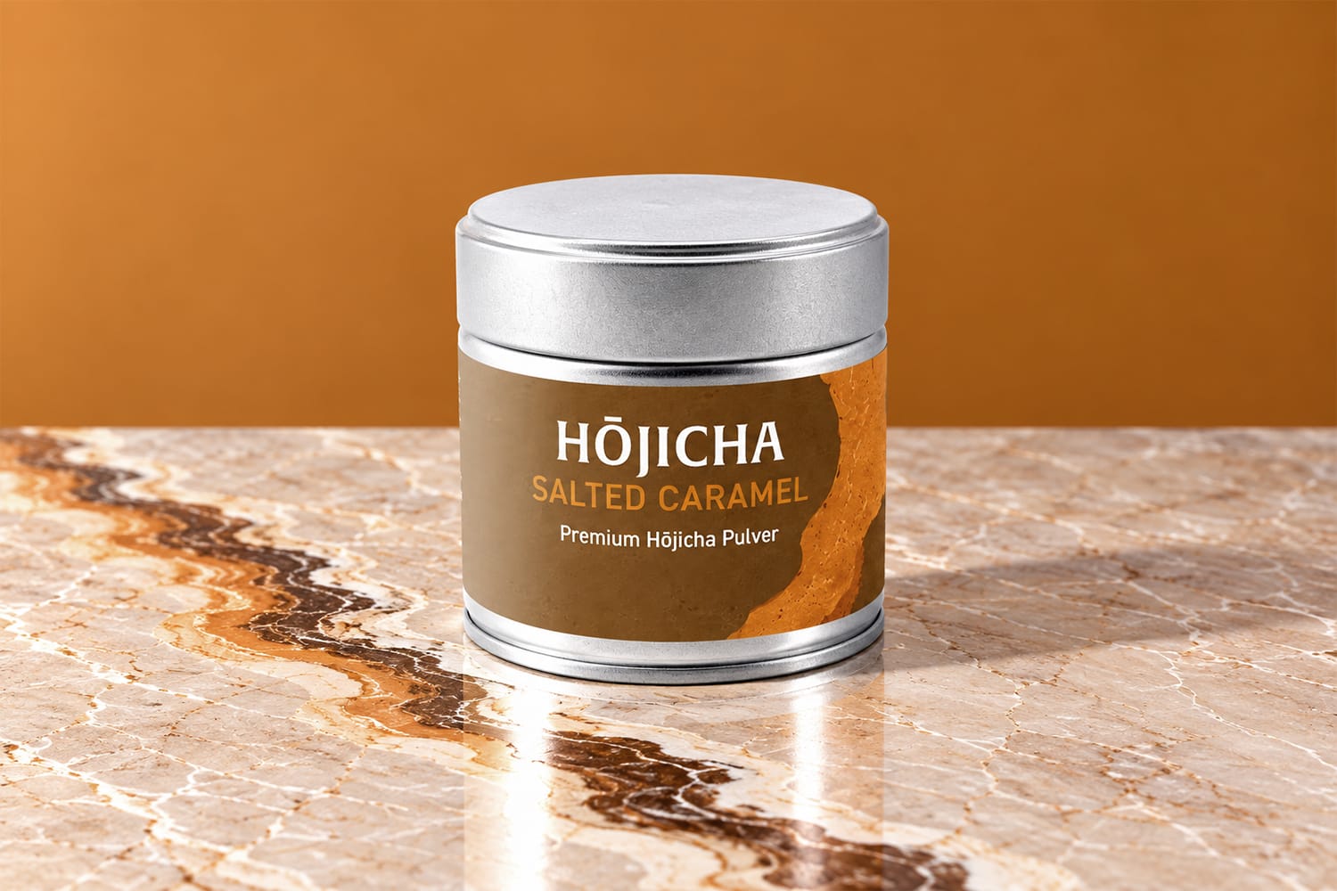 Hōjicha Salted Caramel, 30 g in Dose