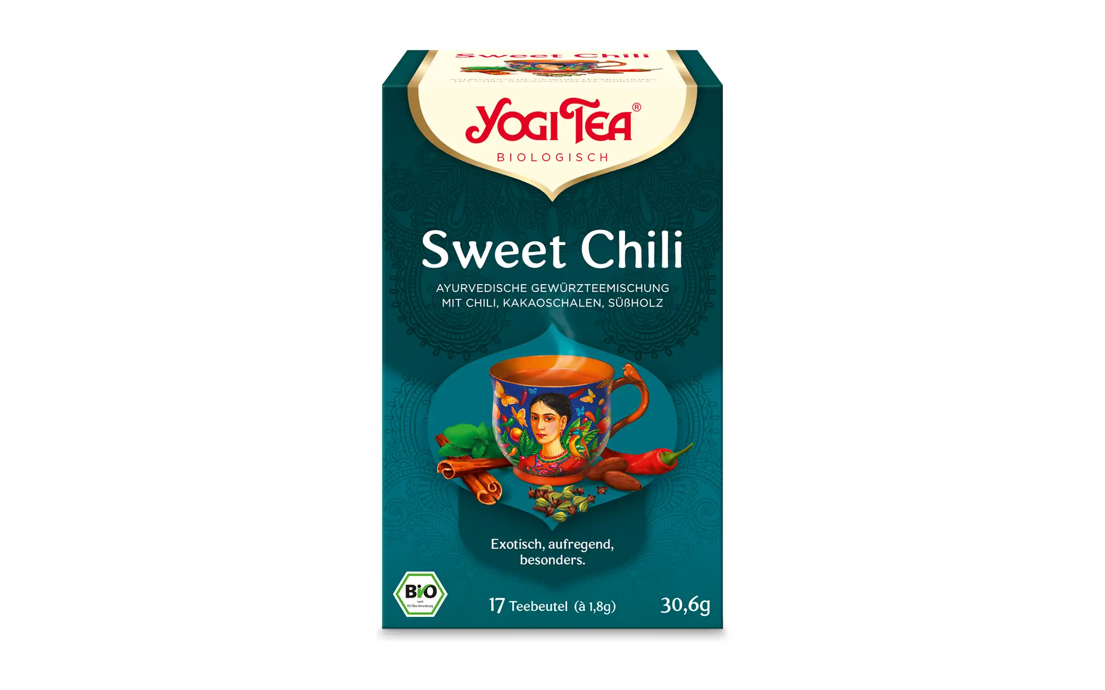 BIO Yogi Tea® Sweet Chili, 17 Teebeutel à 1,8 g