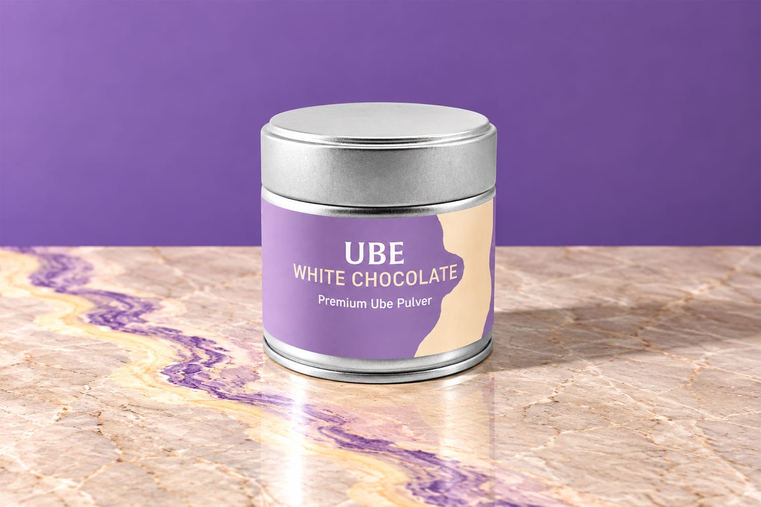 Ube White Chocolate, 30 g in Dose